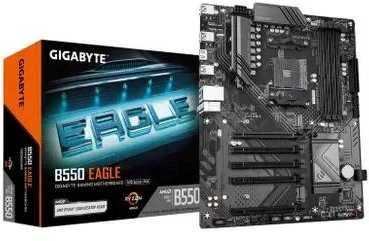 Pagrindinė plokštė GIGABYTE B550 EAGLE AM4 MB 4xDDR4 4xSATA 2xM.2