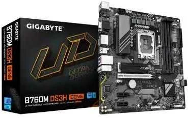 „Gigabyte B760M DS3H GEN5“ | Procesorių šeima „Intel“ | Procesoriaus lizdas LGA1700 | Palaikomos standžiojo disko sąsajos SATA, M.2 | SATA jungčių skaičius: 4