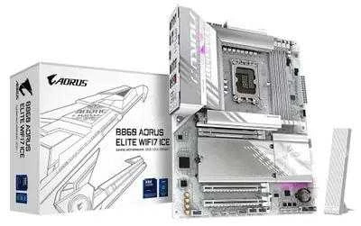 Pagrindinė plokštė Gigabyte B860 A ELITE WF7 ICE