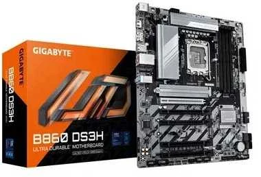 GIGABYTE B860 DS3H LGA1851 pagrindinė plokštė 4xDDR5 4xSATA 3xM.2
