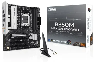 Pagrindinė plokštė ASUS B850M MAX GAMING WIFI