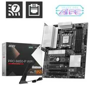 Pagrindinė plokštė MSI PRO B850-P WIFI