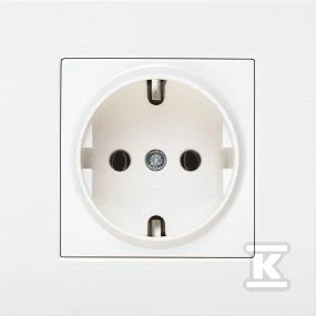 Panasonic Karre potinkinis kištukinis lizdas (Schuko, IP20), baltas (90963608)
