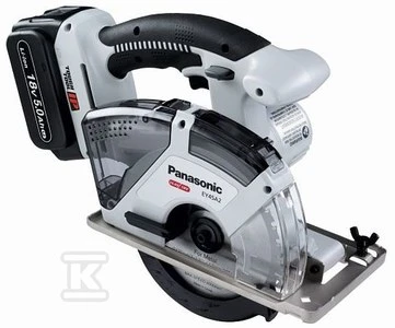 Panasonic diskinis pjūklas su 18V akumuliatoriumi