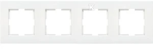 Panasonic KARRE baltas, keturvietis rėmelis (90960263)