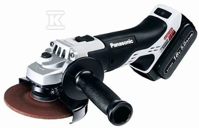 Panasonic akumuliatorinis šlifuoklis 125mm su 5.0Ah baterija