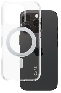 Panzer Glass CARE by PanzerGlass Feature Kickstand Apple iPhone 16 Pro 6.3" sidabrinis/sidabrinis MagSafe 1326