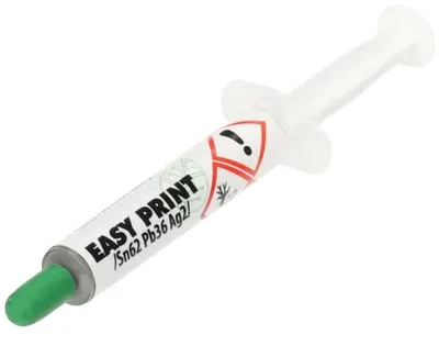 Blow Ag Termopasty Litavimo pasta Easy Print Sn62 Pb36 Ag2 1.4ml