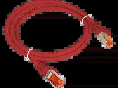 Patch-cord S/FTP kat.6A LSOH 2.0m raudona ALANTEC
