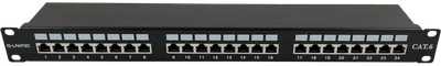 Q Lantec Patchpanel STP Cat.6 19 colių 1U 24xRJ45 LSA