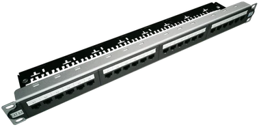 Alantec Patch panel UTP kat.6A 24 port LSA 1U (PK051)