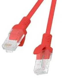 Lanberg 10-Pack Patchcord kat.5e UTP 1m raudona Fluke Passed