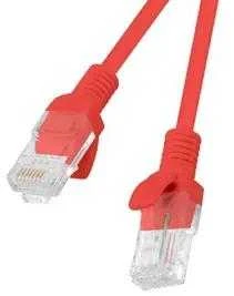 Lanberg 10-Pack Patchcord kat.5e UTP 3m raudonas Fluke patvirtintas