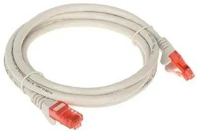 LANBERG PCU6-10CC-0150-S Patchcord RJ45 kat. 6 UTP 1.5m pilkas