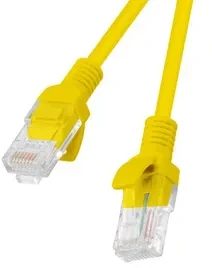 Lanberg PCU6-10CC-0025-Y networking cable Geltona 0.25 m Cat6 U/UTP (UTP)