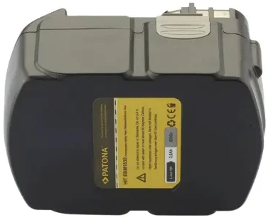 PATONA Replacement battery Hitachi 18 V 3000 mAh Li-Ion Juodas