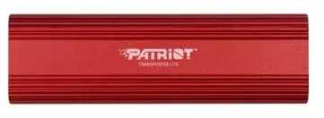 Kietasis diskas Išorinis SSD Diskas - Patriot Memory Transporter Lite 512GB USB3.2 Type-C 1000 MB/S Raudona