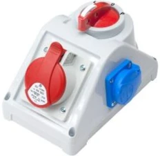 Pawbol Stacionarūs skirstomieji įrenginiai R-BOX KOMPAKT 1x16A/5P 1x250V, skirstomieji įrenginiai L/R (B.165LP)