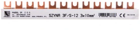 Pawbol 3 fazių šakutinė šyna 12 modulių