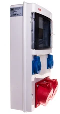 PCE 9016850W Stacionari skirstomoji plokštė STAR 2x32A/5P 2xGS be apsaugos IP44 9016850W