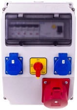 PCE 9036320W Stacionarus skirstomasis skydas ADAMÓW 32A/5PxB 2GSx2B FI40 R.0-1-32A IP44 9036320W