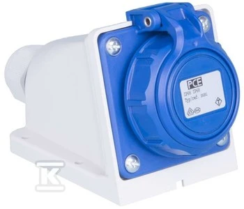 Pce FIXED GLOW 1F 10/16A/3P/230V NAUTIL.IP68