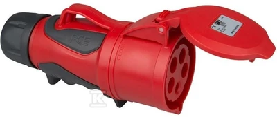 Pce SWITCH OUTLET 32A/5P/400V GRIP IP44