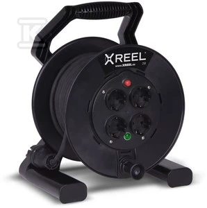 PCE Xreel 250 ritės ilgintuvas, 4 lizdai, 30 m (92501T48163)