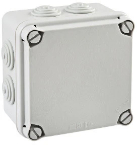 PCE prisukama LIGHT dėžutė 112x112x64mm 7 riebokšliai IP67 - EV-111