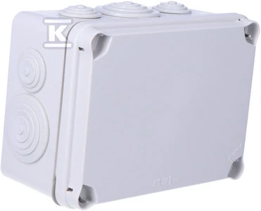 PCE Prisukama LIGHT dėžutė 162x116x76mm 10 riebokšlių IP67 - EV-161