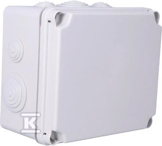 PCE Prisukama LIGHT dėžutė 180x155x95mm 10 riebokšlių IP67 - EV-171