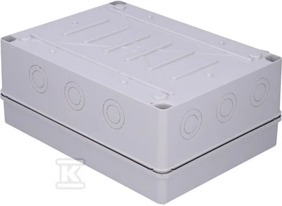 PCE prisukama LIGHT dėžutė 335x245x133mm, 12 išmušimų IP67 - EX-322