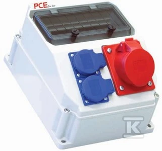 Stacionarus PCE skirstomasis skydas, tipas Lublin 9M 16/5 2GS 230V IP54 ECOline* (90EKO007)