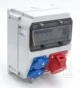 PCE Stacionarus skirstomasis įrenginys 16/5xB16 2x2G2x2B LUBLIN IP54 (9035111W)