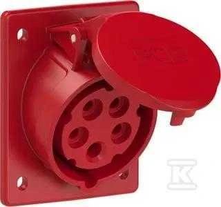 Pce SLIGHT PLOKŠTĖS LIZDAS 16A/5P/400V IP44