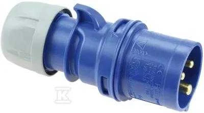Pce PLUG FORWARD 16A/3P/230V SHARK IP44