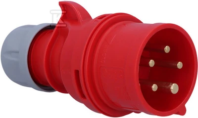 Pce PLUG FORWARD 16A/5P/400V SHARK IP44