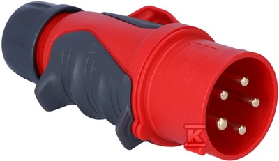 PCE Portinis kištukas 32A 5P 400V 6h IP44 / 54 GRIP 0253-6