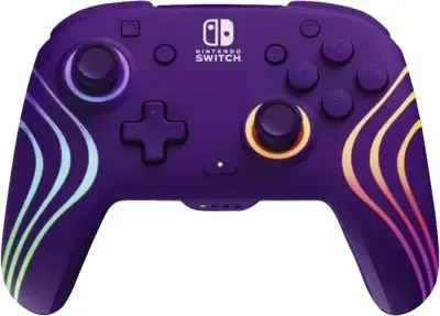 PDP Afterglow Wave belaidis valdiklis, skirtas Nintendo Switch, Violetinė