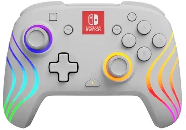 PDP belaidis valdiklis „Afterglow Wave Nintendo Switch“, baltas
