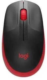 Belaidė pelė Logitech M190, raudonos spalvos