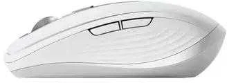 Belaidė pelė Logitech MX Anywhere 3S - RF belaidė + Bluetooth, lazerinis, 8000 DPI, Pale Pilkas (Baltas)