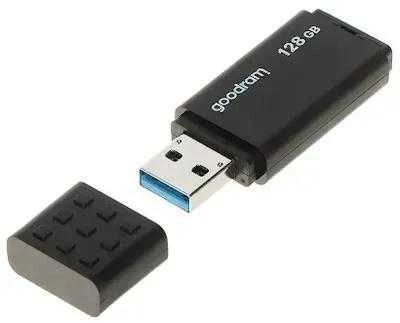 GOODRAM UME3-1280K0R11 GOODRAM atmintis USB UME3 128GB USB 3.0 Juodas