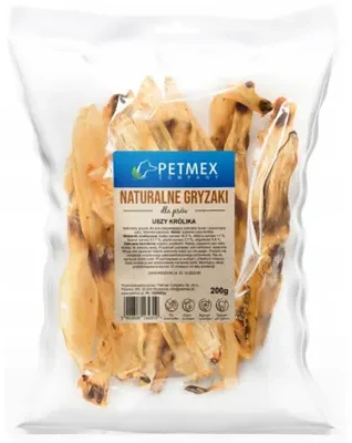 PETMEX šunų kramtukas Triušio ausis 200g