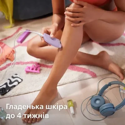 „Philips Satinelle Essential BRE237/00“ laidinis kompaktiškas epiliatorius