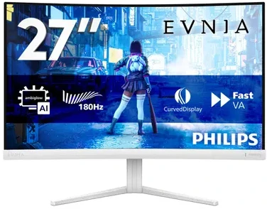 Monitorius Philips | 27M2C5201L/00 | 27 " | VA | 16:9 | 180 Hz | 1 ms | 1920 x 1080 pikselių | 300 cd/m² | HDMI jungtys quantity 2 | Baltas