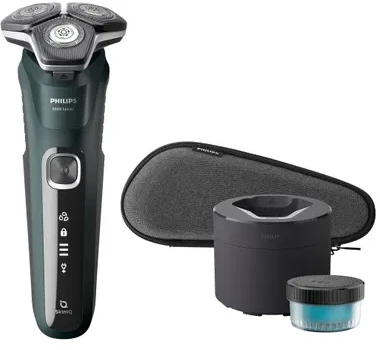 Philips Shaver Series 5000 Drėgnojo ir sausojo skutimo elektrinė barzdaskutė S5884/50