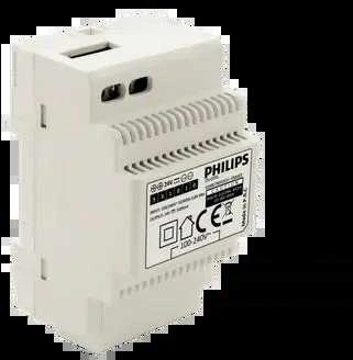 Orno „Philips WelcomeEye Power“ modulinis transformatorius vaizdo domofonų sistemoms, 230 V AC / 24 V DC, lengvai ir greitai montuojamas ant paviršiaus,