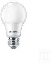Philips „Ecofit“ LED lemputė 8 W pakaitinė lemputė 60 W 806 lm 2700 K LED lemputė ND 8–60 W A60 E27 827 1CT 2 metų garantija