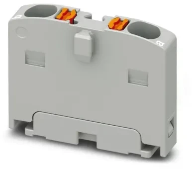 „Phoenix Contact“ 1045923 paskirstymo blokas PTFIX 2X1.5 GY, rutulinė pramoninė jungtis - 2 prijungimo taškai, 1.5 mm2 skerspjūvis
